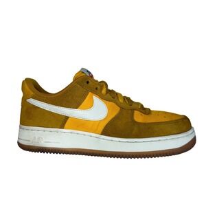 Nike Air Force 1 'First Use' sneakers‎ in yellow- size 7